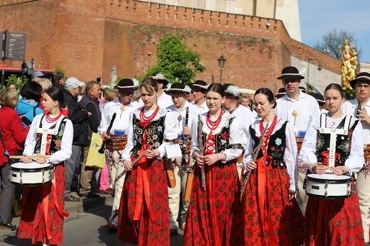 Procesja św. Stanisława z Wawelu na Skałkę