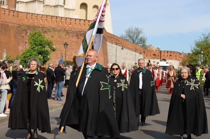 Procesja św. Stanisława z Wawelu na Skałkę