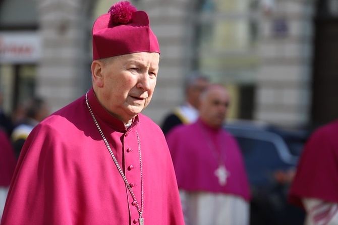 Procesja św. Stanisława z Wawelu na Skałkę