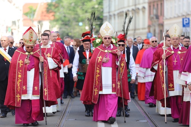 Procesja św. Stanisława z Wawelu na Skałkę