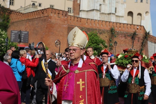 Procesja św. Stanisława z Wawelu na Skałkę