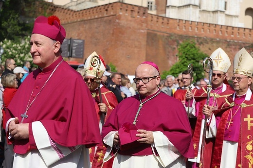 Procesja św. Stanisława z Wawelu na Skałkę