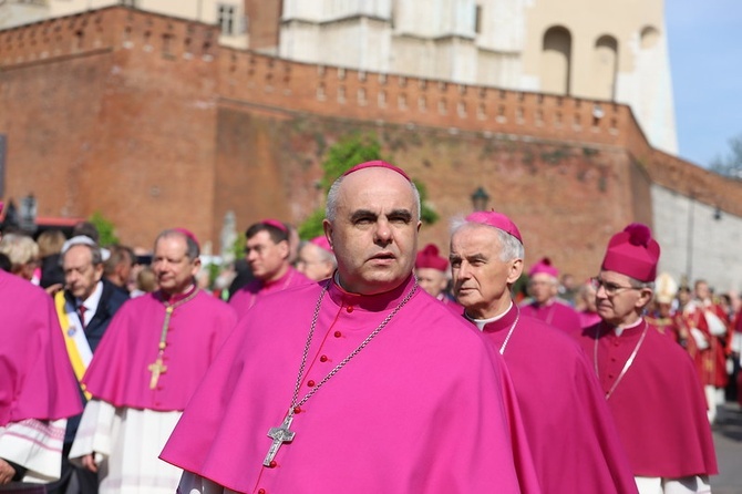 Procesja św. Stanisława z Wawelu na Skałkę