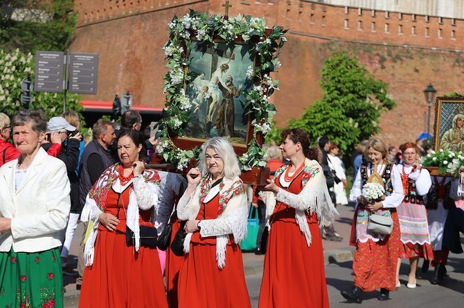 Procesja św. Stanisława z Wawelu na Skałkę