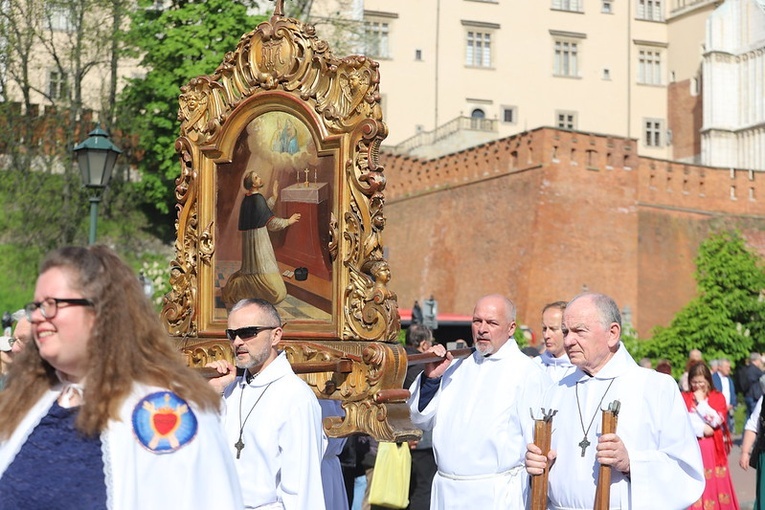 Procesja św. Stanisława z Wawelu na Skałkę