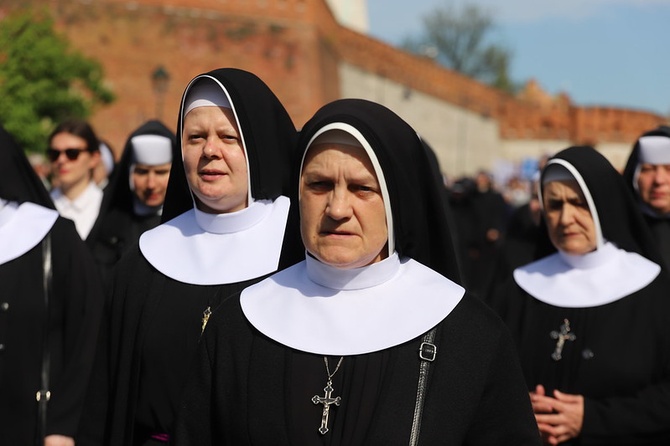 Procesja św. Stanisława z Wawelu na Skałkę