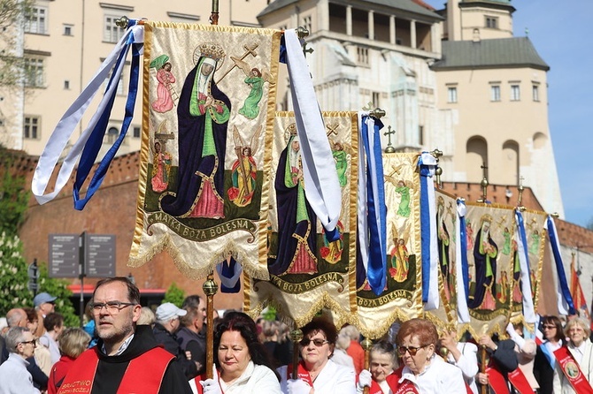 Procesja św. Stanisława z Wawelu na Skałkę