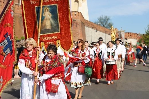 Procesja św. Stanisława z Wawelu na Skałkę