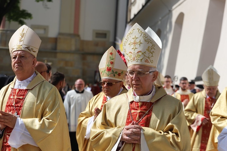 Procesja św. Stanisława z Wawelu na Skałkę