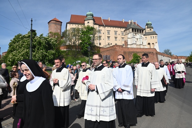 Procesja św. Stanisława z Wawelu na Skałkę 2023 cz. 2