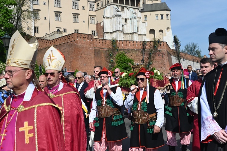 Procesja św. Stanisława z Wawelu na Skałkę 2023 cz. 2