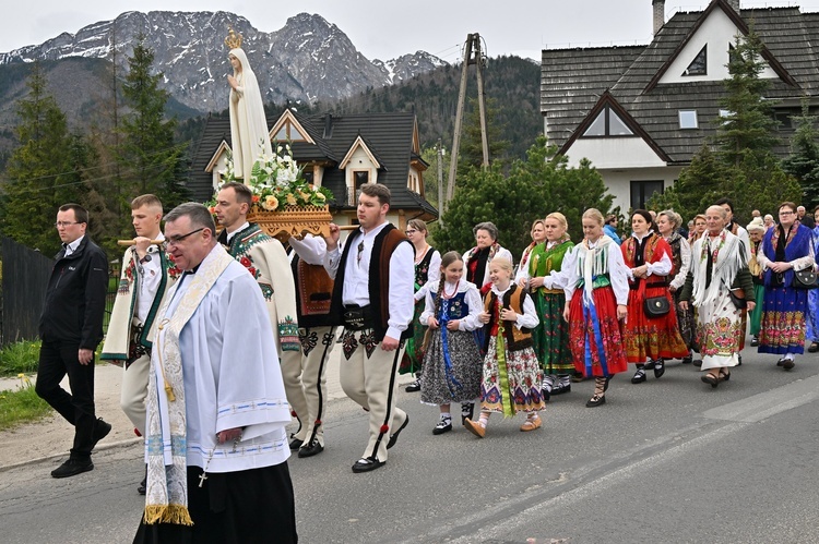 Procesja fatimska w Zakopanem