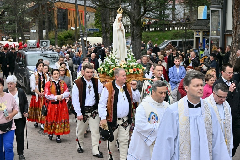 Procesja fatimska w Zakopanem