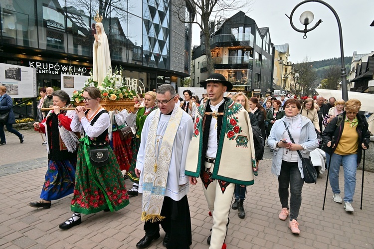 Procesja fatimska w Zakopanem