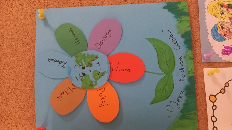 Misyjne prace dzieci z przedszkola