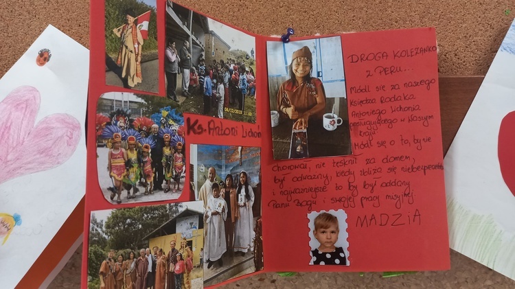 Misyjne prace dzieci z przedszkola