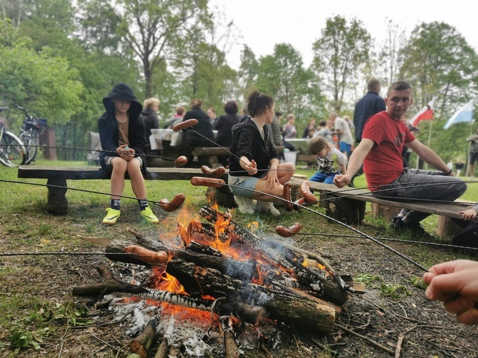 Majówka na Papieskim Brzyzku