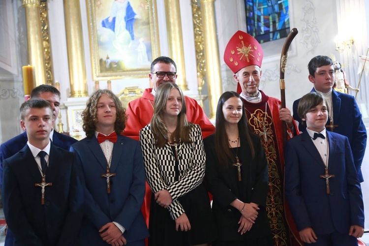 Bierzmowanie w Podegrodziu