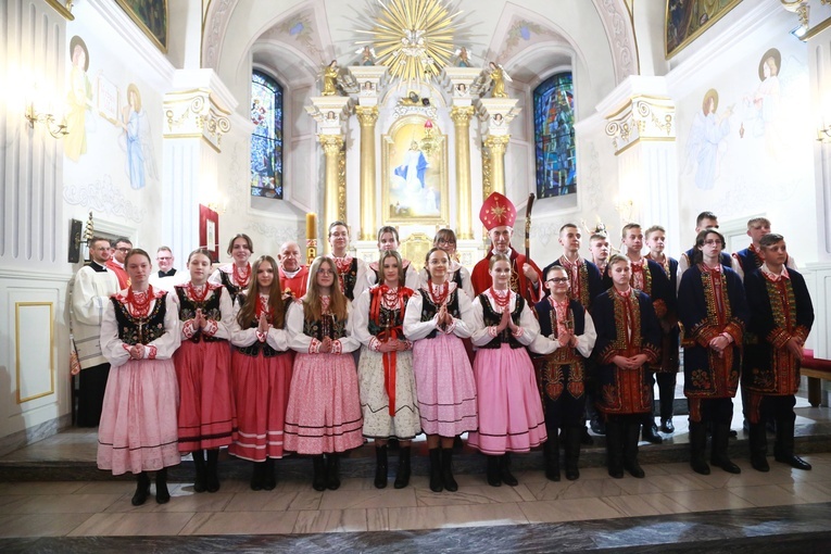 Bierzmowanie w Podegrodziu