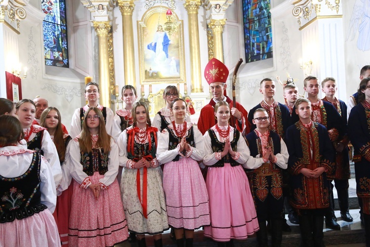 Bierzmowanie w Podegrodziu