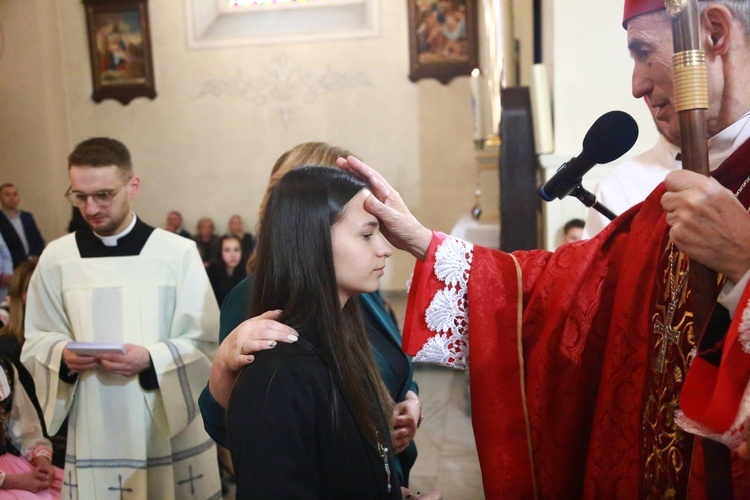 Bierzmowanie w Podegrodziu