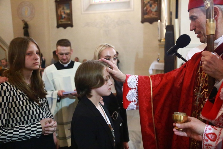 Bierzmowanie w Podegrodziu