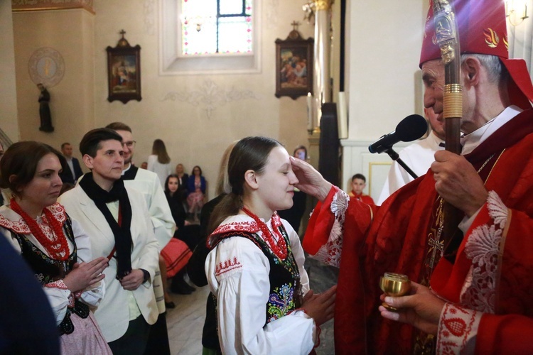 Bierzmowanie w Podegrodziu