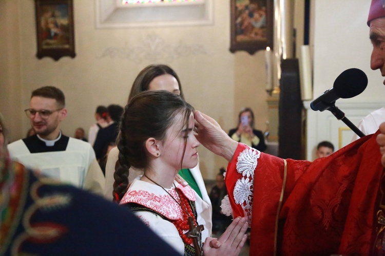 Bierzmowanie w Podegrodziu