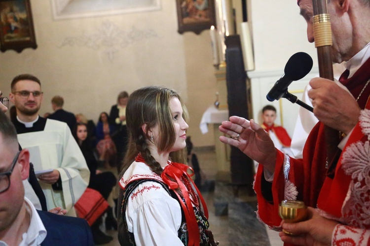 Bierzmowanie w Podegrodziu