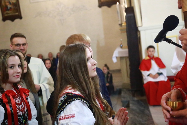 Bierzmowanie w Podegrodziu