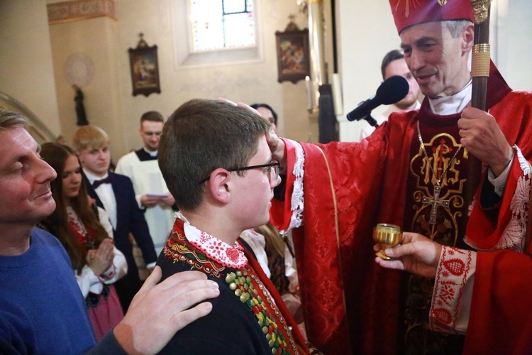 Bierzmowanie w Podegrodziu