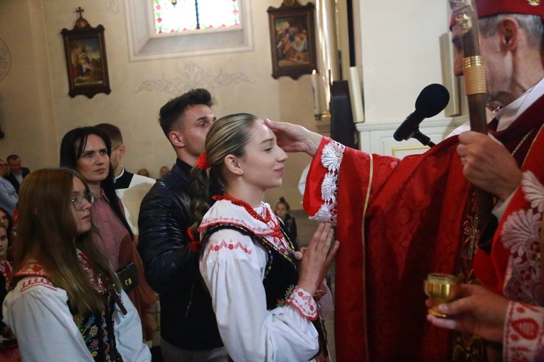 Bierzmowanie w Podegrodziu