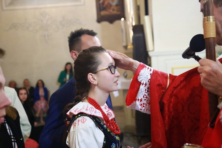 Bierzmowanie w Podegrodziu