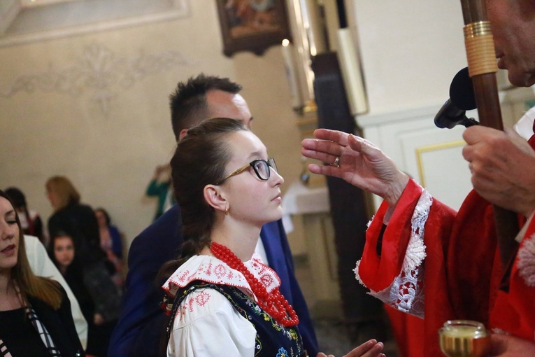 Bierzmowanie w Podegrodziu