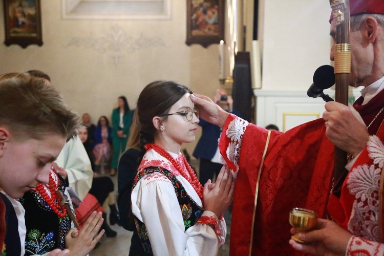 Bierzmowanie w Podegrodziu