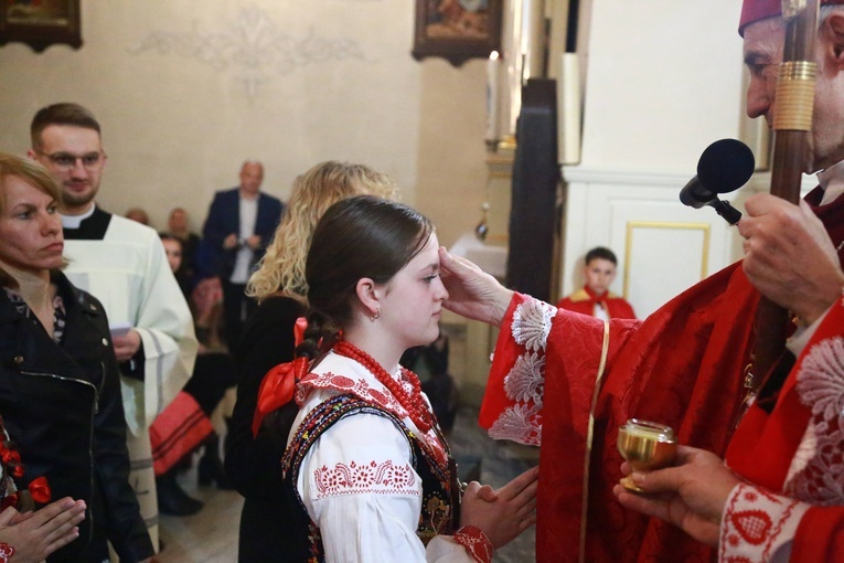 Bierzmowanie w Podegrodziu