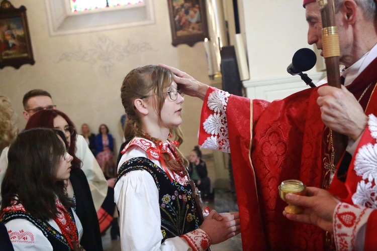 Bierzmowanie w Podegrodziu