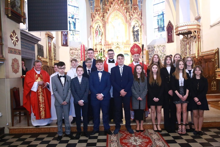 Bierzmowanie w Przecławiu