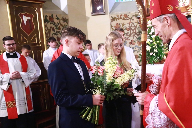 Bierzmowanie w Przecławiu