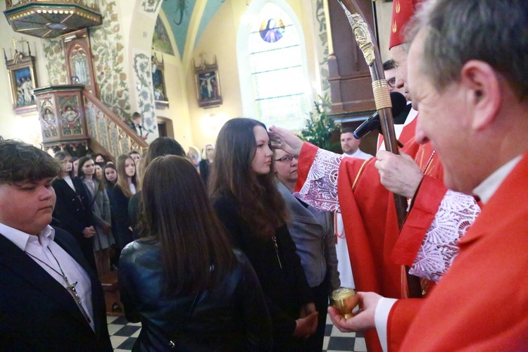 Bierzmowanie w Przecławiu