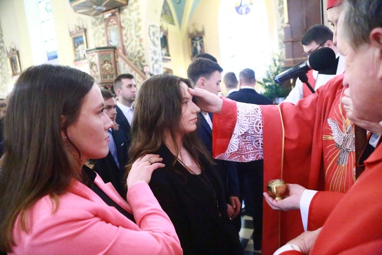 Bierzmowanie w Przecławiu