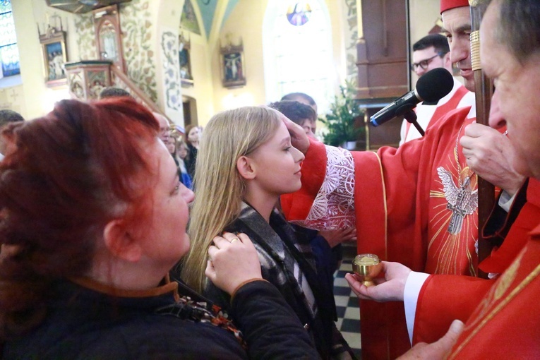 Bierzmowanie w Przecławiu