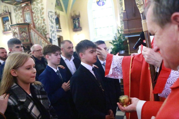 Bierzmowanie w Przecławiu