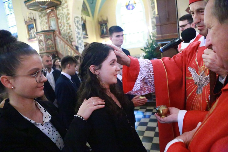 Bierzmowanie w Przecławiu