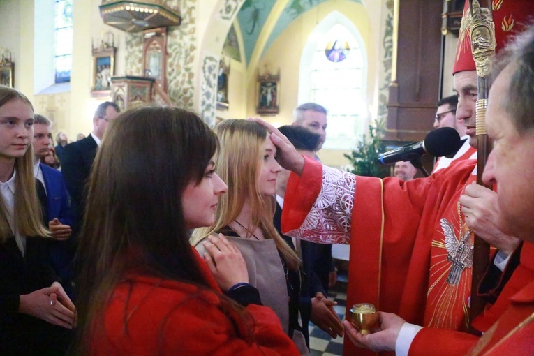 Bierzmowanie w Przecławiu