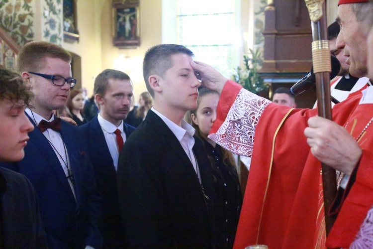 Bierzmowanie w Przecławiu