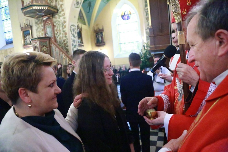 Bierzmowanie w Przecławiu