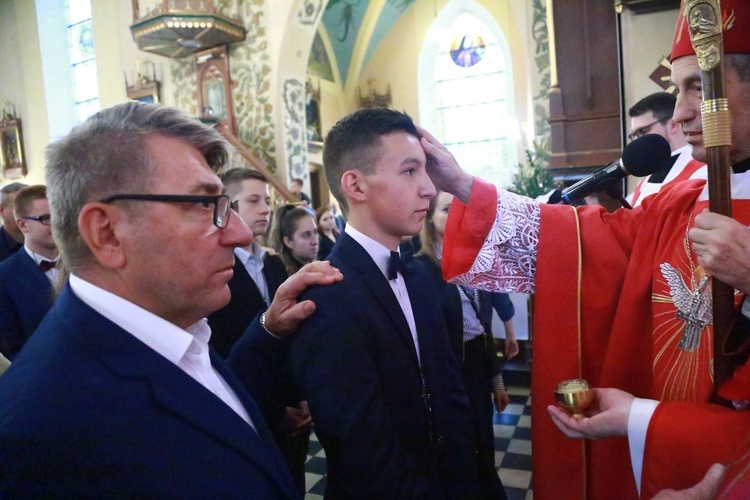Bierzmowanie w Przecławiu
