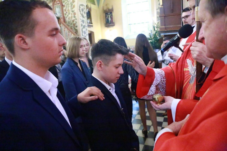 Bierzmowanie w Przecławiu