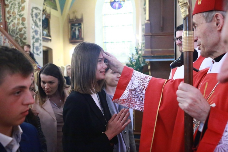 Bierzmowanie w Przecławiu